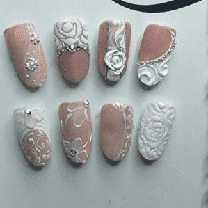 Wedding Nail Art